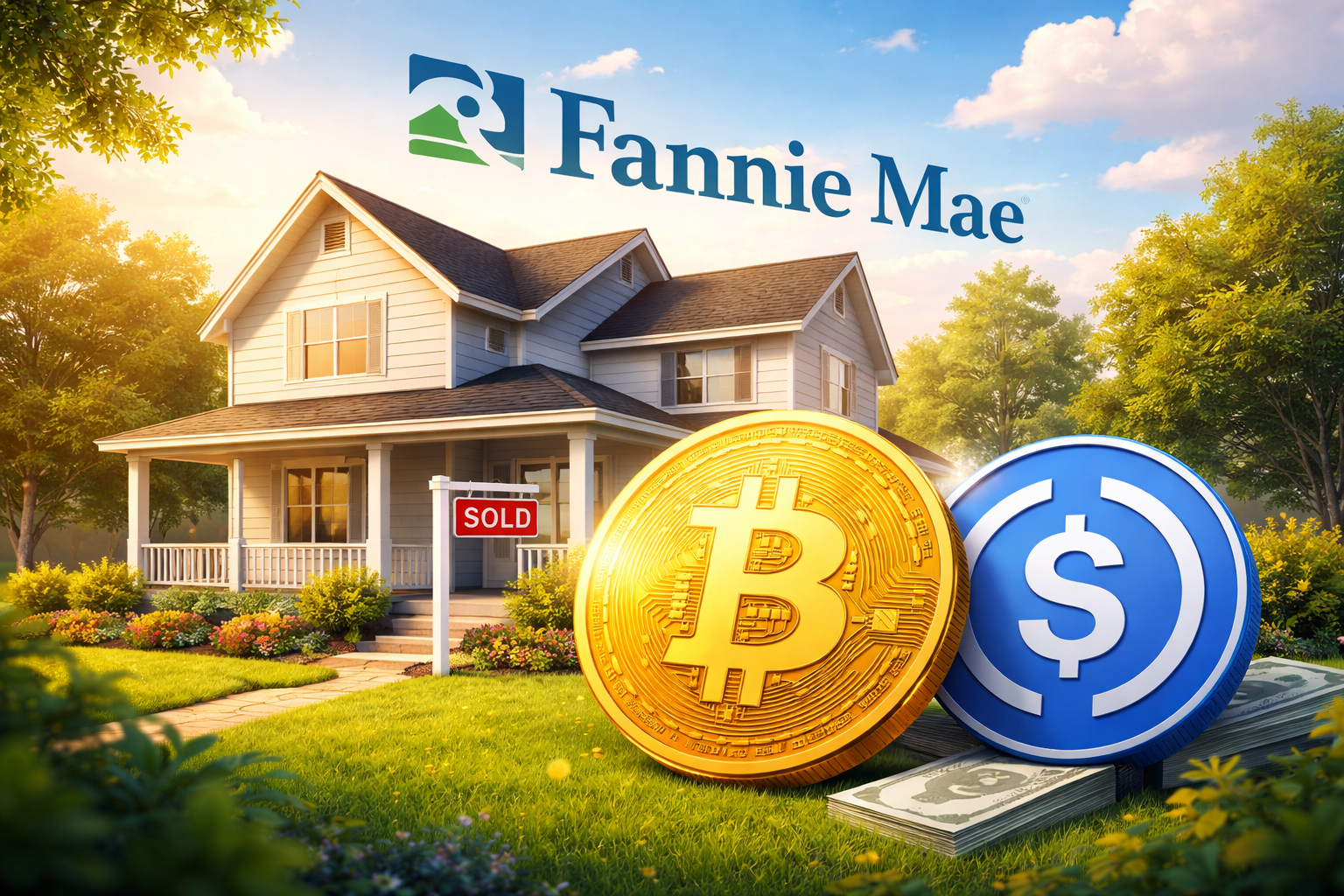 Coinbase and Better Close First Fannie Mae-Backed Bitcoin Mortgage