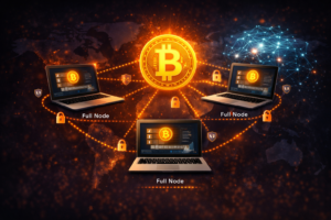 How Bitcoin Nodes Reach Agreement Without Central Control
