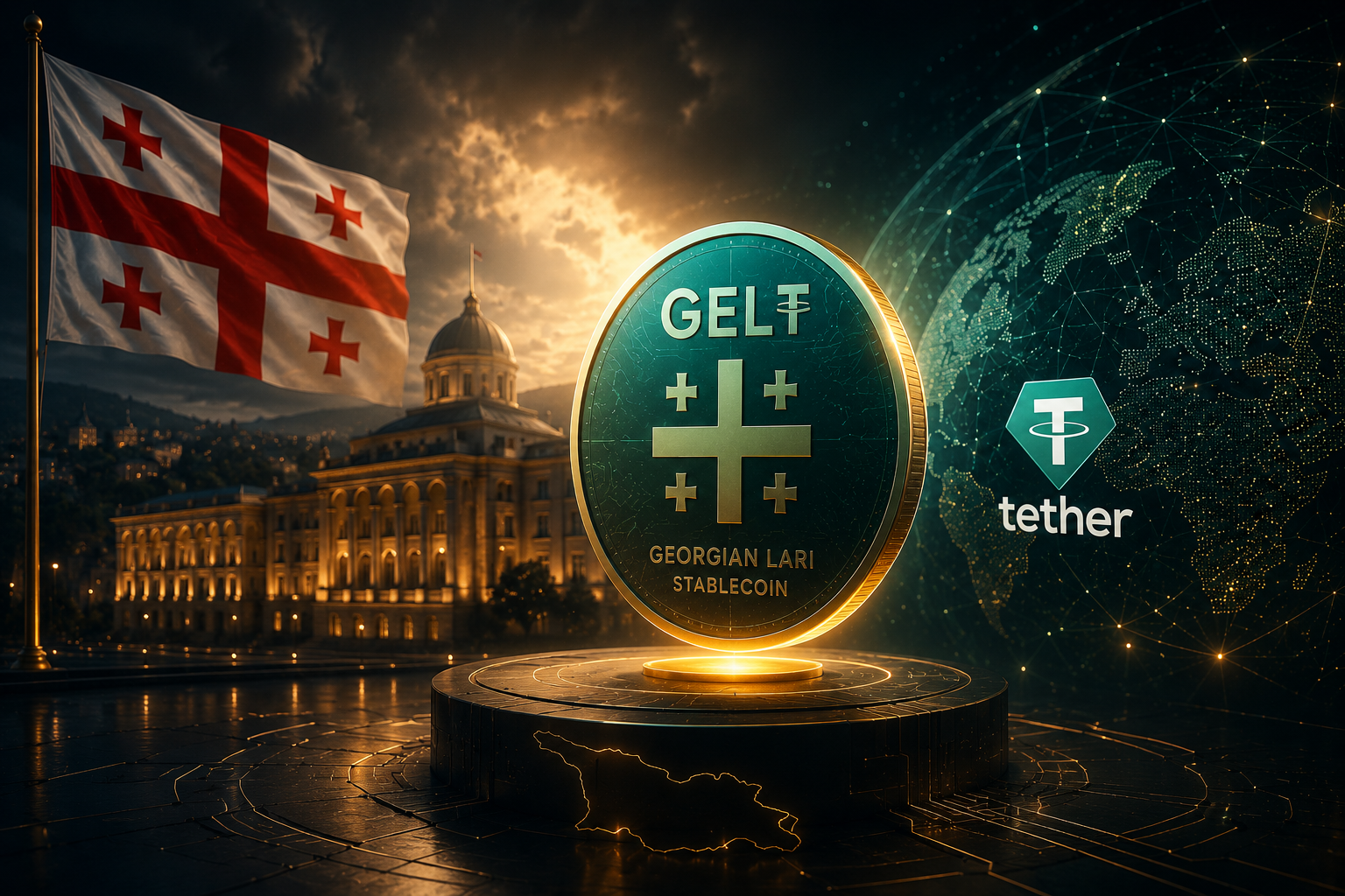 Tether Helps Georgia Become One of the First Nations to Launch Official Stablecoin
