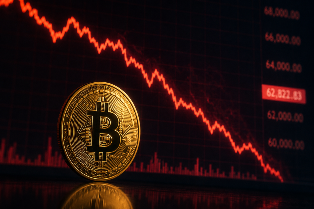 Bitcoin Slips Below $63K as Tech Stocks Slide, Grayscale Sees Catch-Up Potential