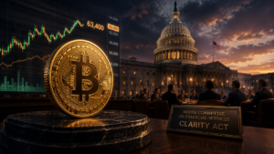 Bitcoin (BTC) Tests $63.4K as Crypto Executives Press House Committee on CLARITY Act. Source-ChatGPT