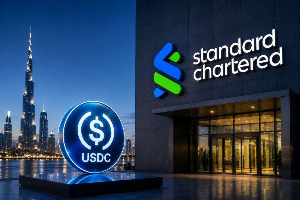 Standard Chartered Becomes First G-SIB to Offer Direct USDC Access