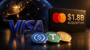 Visa’s Three Stablecoin Deals Follow Mastercard’s $1.8B Acquisition