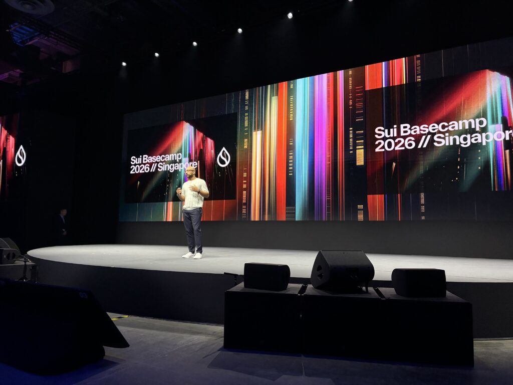 Sui Basecamp 2026 in Singapore on Oct. 7, 2026. Source: AlphaWire